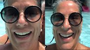 Glória Pires agarra marido e curte piscina em clima de paixão - Reprodução/Instagram