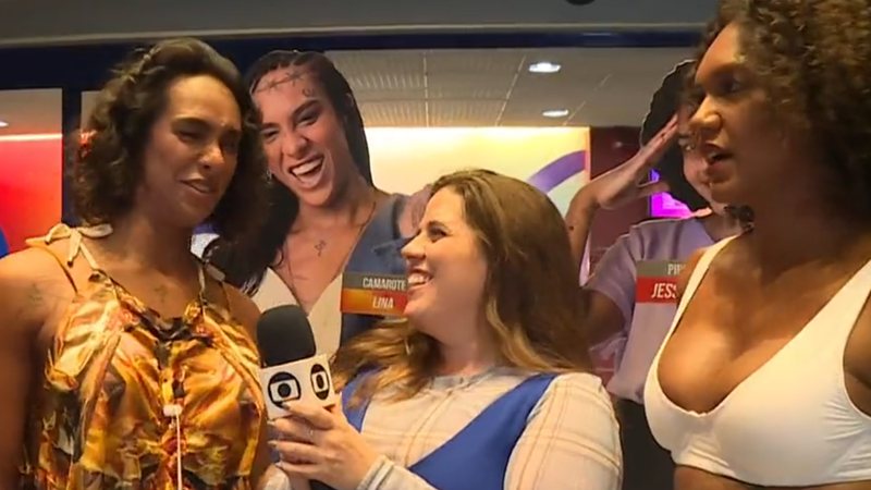Ex-BBB Jessi expõe confusão entre as comadres no 'Encontro' - Reprodução/TV Globo