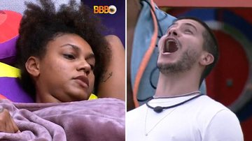 BBB22: Jessi se sente ingênua após volta de Arthur Aguiar: "Frustrada" - Reprodução/TV Globo