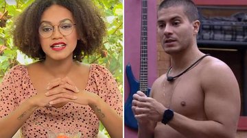 Jessilane não deita para Arthur Aguiar e alfineta: "Será que é de verdade?" - Reprodução/TV Globo