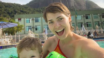 Quem é quem? Letícia Colin posa com o filho e semelhança impressiona: "Idênticos" - Reprodução/Instagram