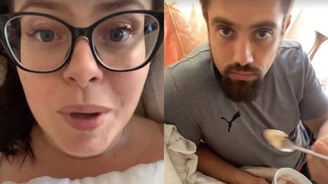 Mariana Bridi recebe agrado de Rafael Cardoso após cirurgia: "Comida na boquinha" - Reprodução/Instagram