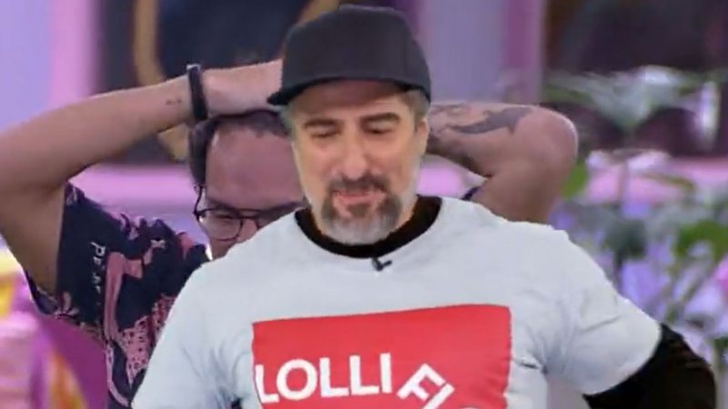 Marcos Mion provocou o quarto lollipop do BBB22 durante o 'Caldeirão' na Globo - Reprodução/TV Globo