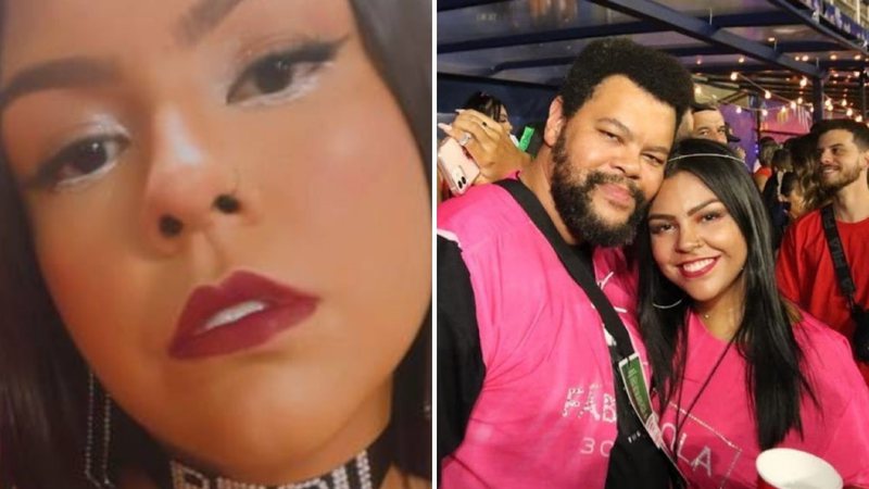 Noiva rebate críticas por usar coleira com o nome de Babu Santana: "Gesto de amor" - Reprodução/TV Globo