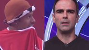Ao vivo, Paulo André ignora ordens de Tadeu Schmidt aos gritos - Reprodução/TV Globo