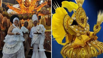 Carnaval 2022: Portela homenageia Monarco em diálogo com as raízes ancestrais - Reprodução/TV Globo