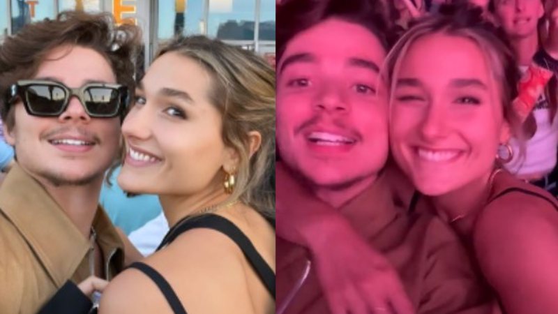 Sasha Meneghel e João Figueiredo trocam beijos em show e fãs cravam: "Casalzão" - Reprodução / Instagram