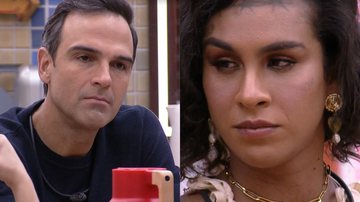 Tadeu Schmidt conversou com as comadres sobre o BBB22 e ouviu o desabafo de Linn da Quebrada - Reprodução/TV Globo