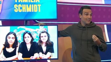 Tadeu Schmidt expõe sacrifício da família antes do BBB22: "Muito amor mesmo” - Reprodução / TV Globo
