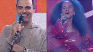 Tadeu Schmidt confirmou ao vivo que está com saudades de Linn da Quebrada, 12ª eliminada do BBB22 - Reprodução/TV Globo