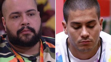 Tiago Abravanel solta a mão de Arthur e escolhe outro para vencer o BBB22: "Potência" - Reprodução/TV Globo