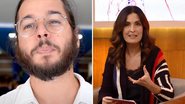 Namorado de Fátima Bernardes reage após apresentadora deixar o 'Encontro': "Bons ventos" - Reprodução/TV Globo