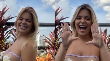 Ex-BBB Viih Tube posa com biquíni transparente e dança em vídeo ousado: "Gostosa" - Reprodução/TV Globo