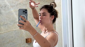 Cadê? Virgínia Fonseca posa de top e mostra barriga sarada aos 3 meses de gravidez - Reprodução/Instagram