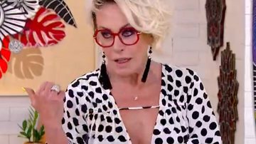 Ana Maria Braga troca comentários quentes com feirante no 'Mais Você' - Reprodução/TV Globo
