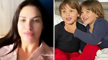 Andressa Suita revela momento difícil com os filhos e pede ajuda da mãe: "Tem que ser no tempo deles" - Reprodução/Instagram