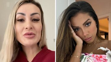Andressa Urach parte para o ataque e desce o nível com Anitta: "Eu cobrava, ela dá de graça" - Reprodução/Instagram