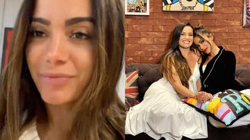 Anitta revela estar arrasada após saída da ex-BBB Juliette Freire de sua casa - Globo/Instagram