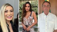 Anitta nega estar processando Andressa Urach após polêmica envolvendo o presidente: "Essa notícia não é verdadeira" - Reprodução/Instagram