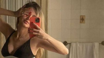Esposa de Sorocaba exibe barriguinha e chama a atenção para comportamento estranho do corpo: "Esquisito" - Reprodução/Instagram