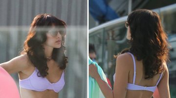 De biquíni, Bruna Marquezine grava na piscina de hotel e exibe corpo espetacular - AgNews