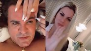 Discretos, Eduardo Costa faz rara aparição com affair e recebe tratamento especial: "Design de sobrancelhas exclusivo" - Reprodução/Instagram