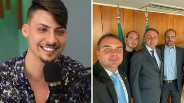 Filho de Bolsonaro surpreende ao revelar quem é o seu irmão favorito: "É o que me apoia mais" - Reprodução/Instagram