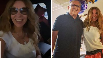 Esposa de Galvão Bueno cria surpresa 'vergonhosa' para receber o marido: "Mico com amor vale a pena" - Reprodução/Instagram
