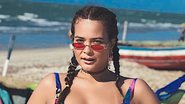 No Ceará, Geisy Arruda puxa maiô no limite e provoca fãs com marquinha de sol à mostra: "Muito sexy" - Reprodução/Instagram