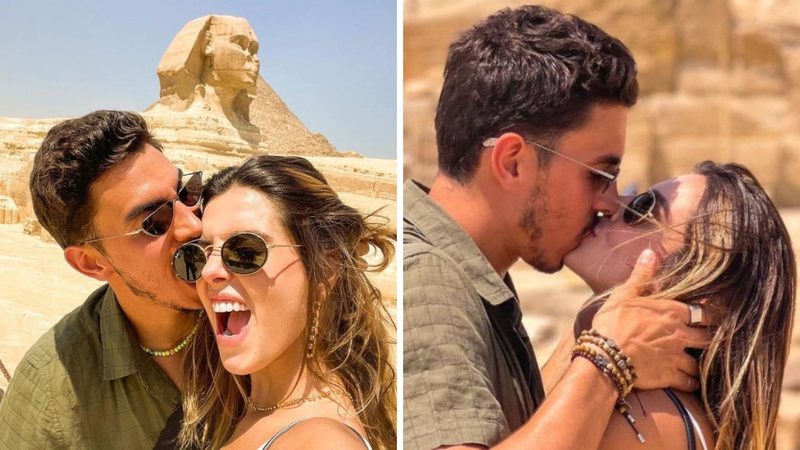 Giovanna Lancellotti surge aos beijos e se declara ao novo namorado, ex de Anitta: "Chegou, conquistou e fez morada" - Reprodução/Instagram
