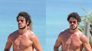 José Loreto mostra boa forma durante caminhada - Delson Silva / AgNews