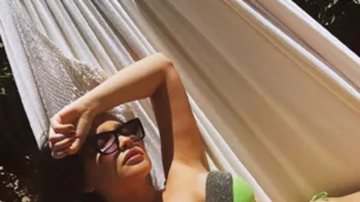 Juliette surge plena durante banho de sol - Instagram