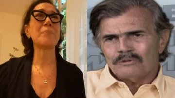 Lilia Cabral chora ao falar de Tarcísio Meira no 'Encontro' - Reprodução/TV Globo