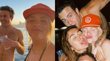 A fila andou? Recém-solteiros, Luísa Sonza e Pedro Calais curtem passeio de barco no Rio de Janeiro - Reprodução/Instagram