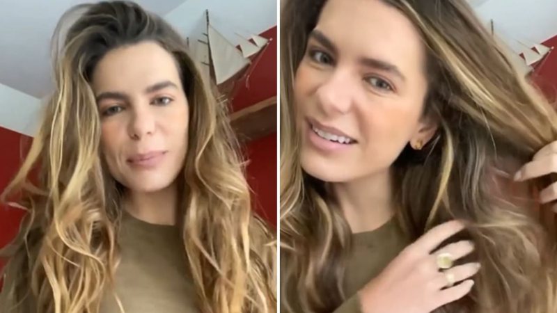 Mariana Goldfarb não desce do salto e rebate críticas a seu cabelo "bagunçado": "Por que incomoda tanto?" - Reprodução/Instagram