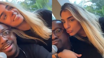 Voltaram? Mumuzinho surge aos beijos em momento íntimo com a ex-esposa, Thainá Fernandes: "Só amor" - Reprodução/Instagram