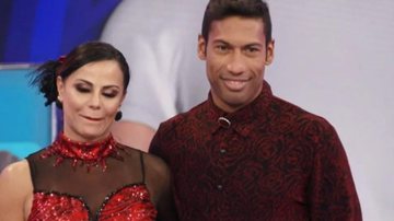 Parceiro de Viviane Araújo no 'Dança' desabafa após atriz ser eliminada pelo público: "Superação' - Reprodução/Instagram