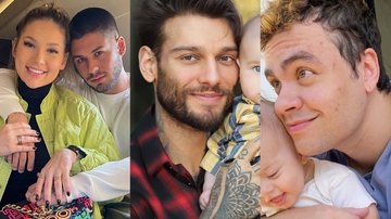 Confira sete famosos que vão comemorar o Dia dos Pais pela primeira vez em 2021 - Reprodução/Instagram
