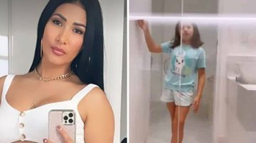 Filha de Simaria dá novo uso para o banheiro do pai após a separação: "“O que você aprontou?" - Reprodução/Instagram