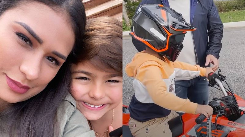 Em aniversário de 7 anos, filho de Simone é presenteado com quadriciclo luxuoso de R$ 18 mil - Reprodução/Instagram