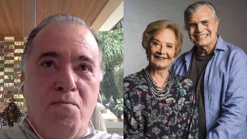 Tony Ramos dá detalhes do último encontro com Tarcísio Meira antes de sua morte: "Demos amplas risadas" - Reprodução/TV Globo/Instagram