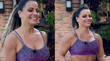 Viviane Araújo treina pesado e corpão musculoso impressiona - Reprodução / Instagram