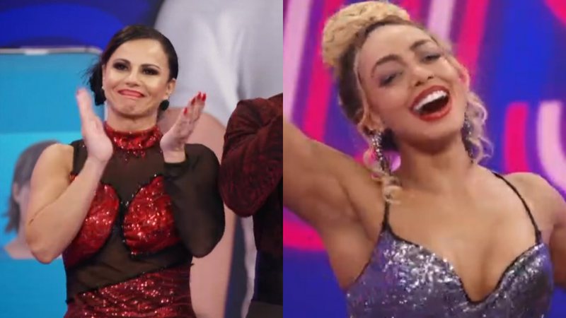 Viviane Araújo é eliminada da 'Super Dança dos Famosos' - Reprodução/TV Globo