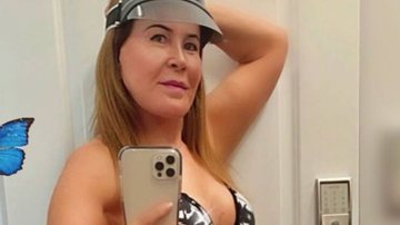 Aos 63 anos, Zilu Camargo surpreende fãs ao publicar clique raro de biquíni: "Corpo lindo" - Reprodução/Instagram