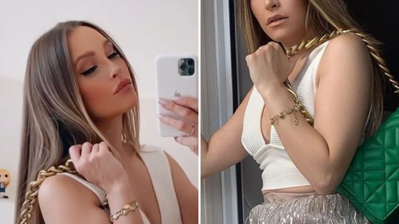 Ex-BBB Carla Diaz exibe lado mulherão ao posar de salto alto e top sem sutiã: "Linda demais" - Reprodução/Instagram