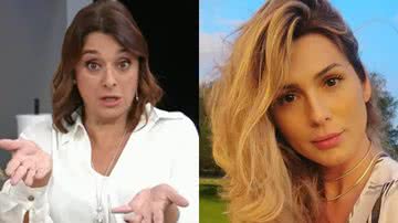 Catia Fonseca rebateu Livia Andrade durante o Melhor da Tarde ao comentar a ida da apresentadora para a Globo - Reprodução/Instagram