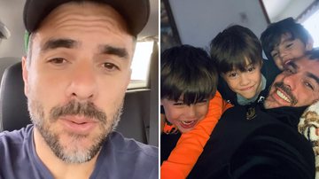 Daniel Saullo assusta ao contar que filho despencou de barranco: "O inesperado acontece" - Reprodução/ Instagram