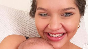 Filha do sertanejo Leandro posa com o filho nos braços e beleza choca: "Parece de mentira" - Reprodução/Instagram