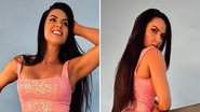 Graciele Lacerda dá empinadinha com vestido curtíssimo e justo ao corpo: "Espetáculo" - Reprodução/Instagram