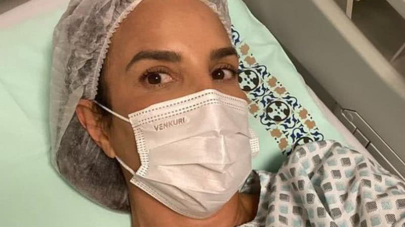 Ivete Sangalo apavora fãs ao passar por cirurgia e aparecer imobilizada - Reprodução/Instagram